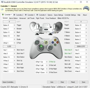 Pressing lots of stuff on the controller and simultaneous trying to take a screenshot...not easy, try it yourself!